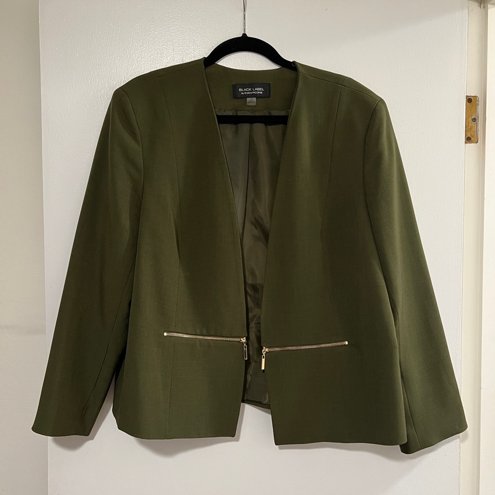 ARMY GREEN BLAZER